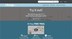 Desktop Screenshot of liturgy.com