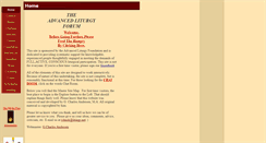 Desktop Screenshot of liturgy.net